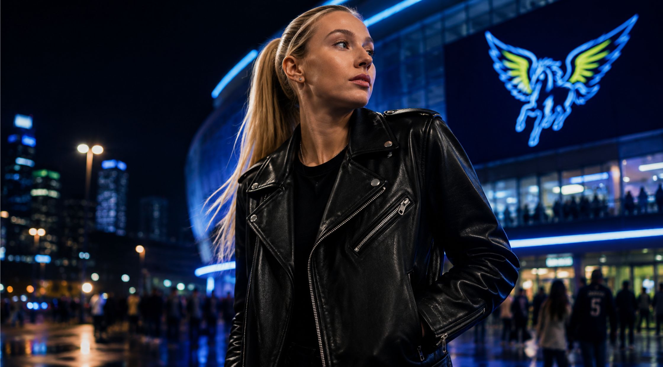 How to Elevate Your Streetwear Style with the Paige Bueckers Dallas Wings v Seattle Storm Leather Jacket